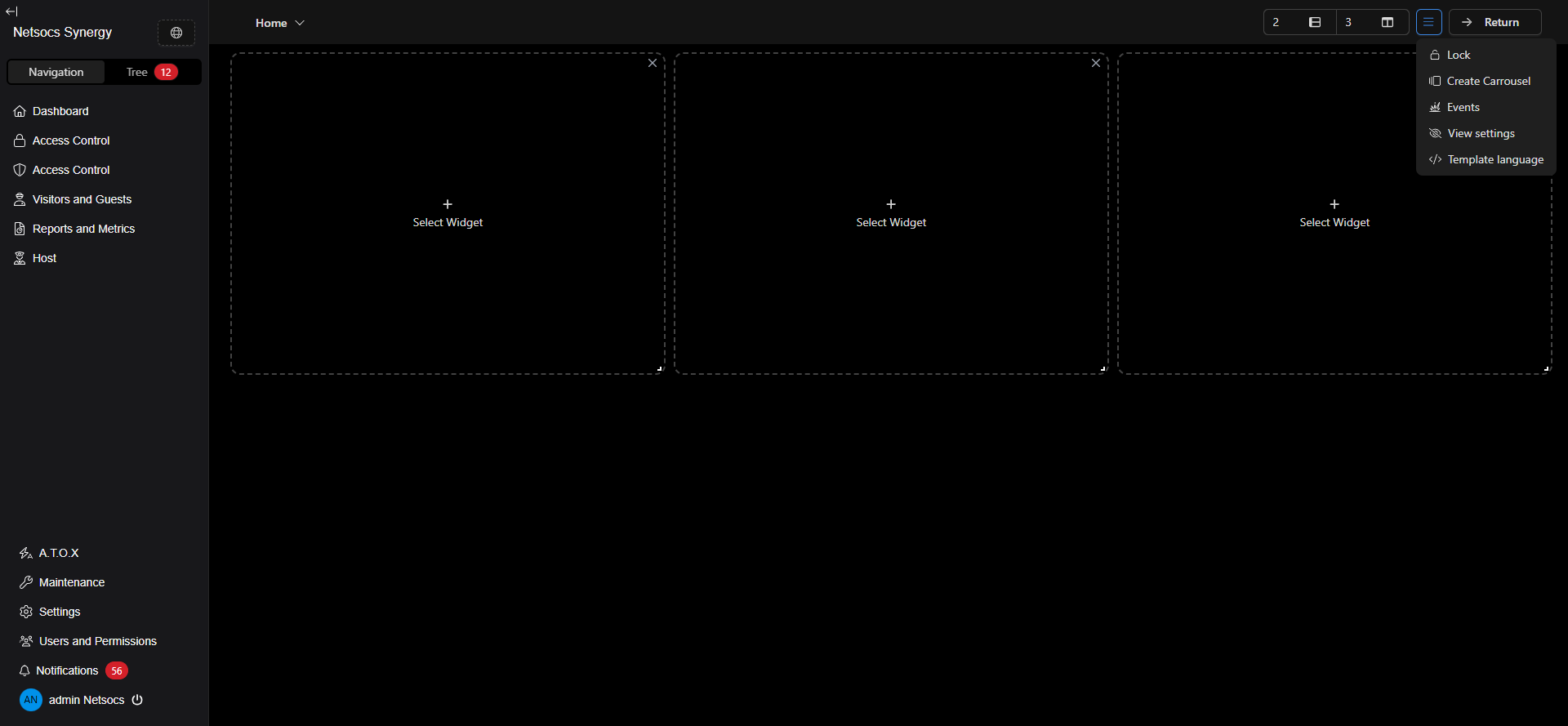 Menú de acceso al Template Language Playground